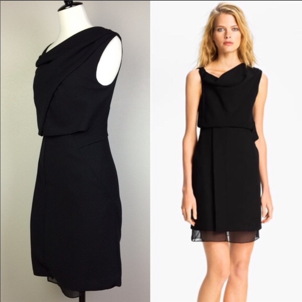 DVF Rendezvous black cocktail dress